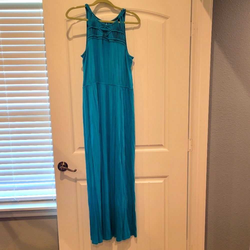 Teal Lane Bryant Maxi dress